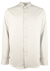 Men's Stretch Gingham Slim Fit Long Sleeve Shirt Opl Small